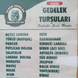 Tarihi GEDELEK turşuları