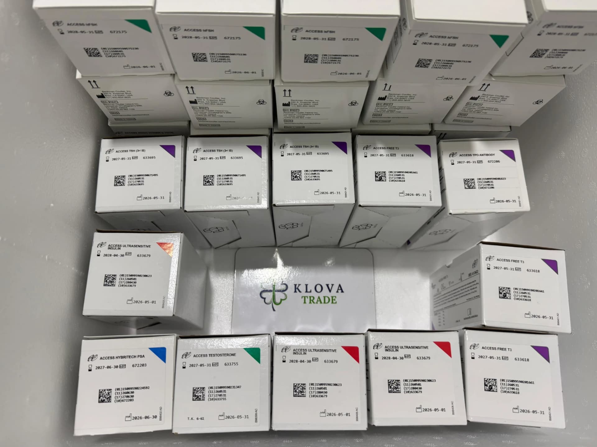 Beckman Coulter TSH, FT3, PSA